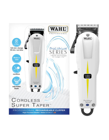 WAHL Super Taper Prolithium Cordless Clipper 8591-036
